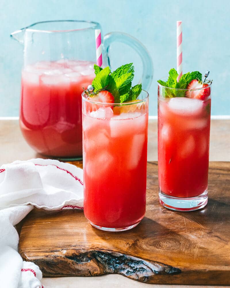 Strawberry drink